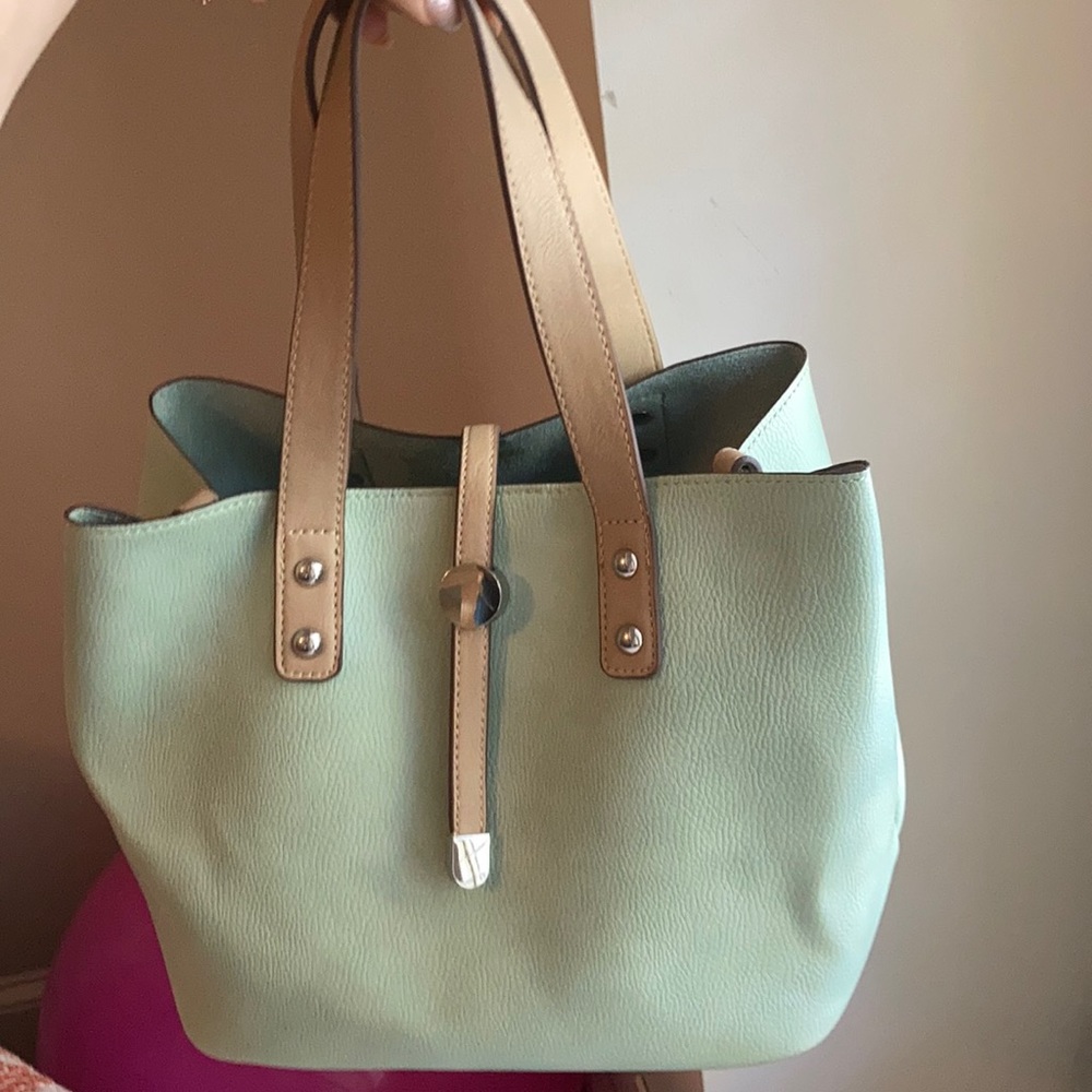 Seafoam color bag!
